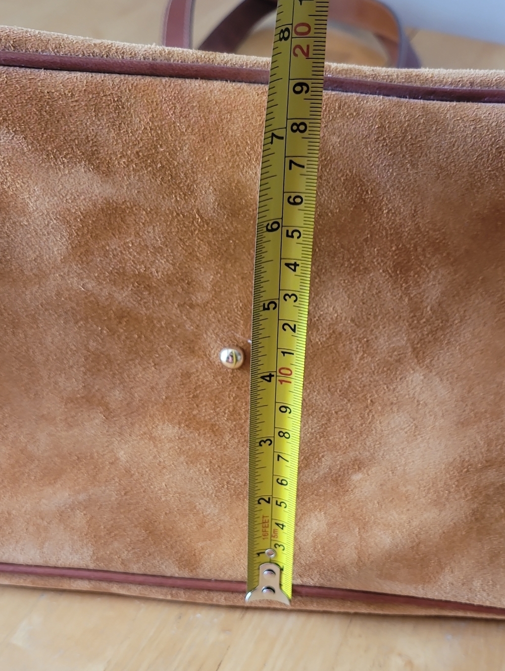 Dooney & Bourke Archives 1997 Suede Large Tote - Picture 15 of 16